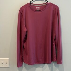 Reel Legends Women's Burgundy Long Sleeve Top